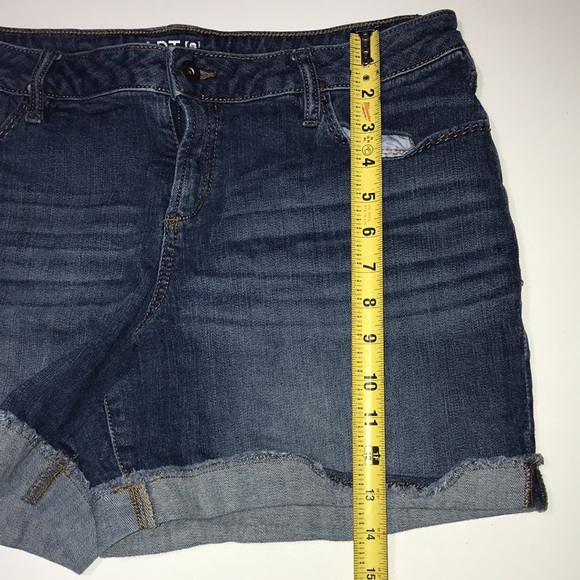 Apt 9 Shorts Denim Blue Size 14 - Picture 6 of 8